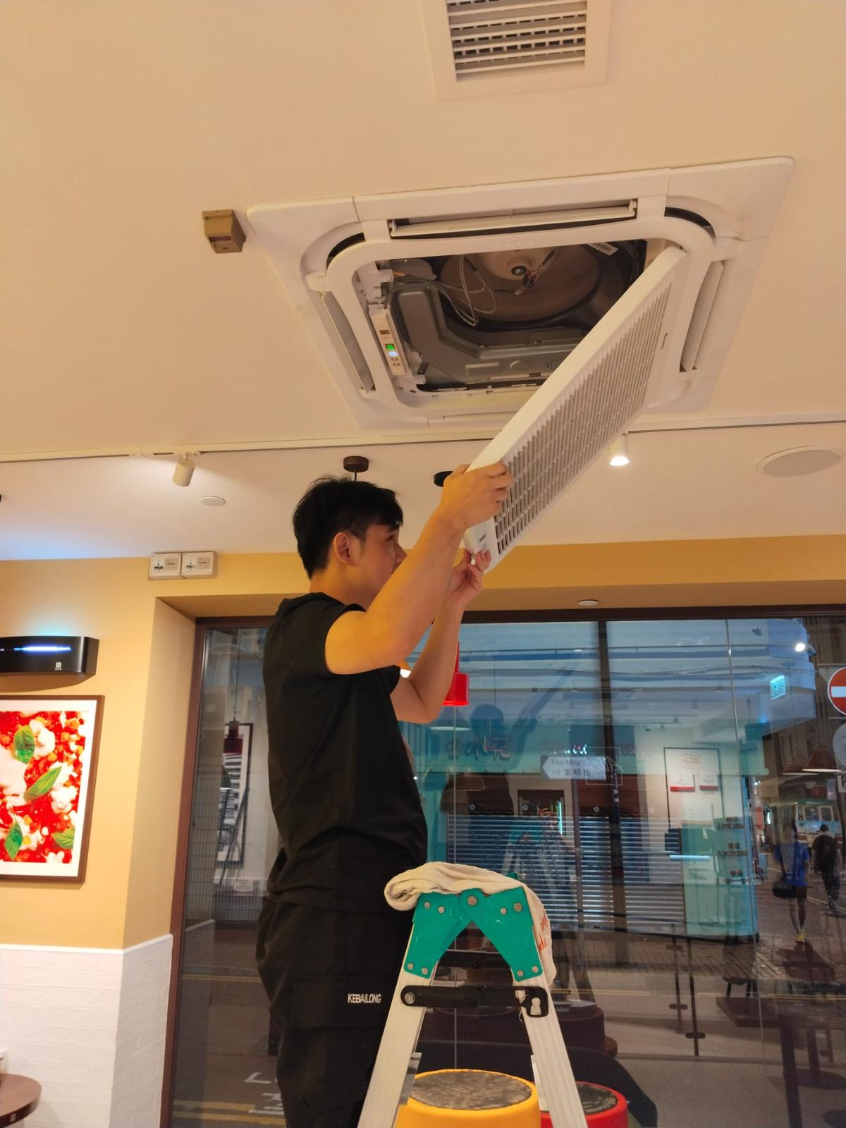 綠潔 LukGit 餐廳冷氣濾網清潔